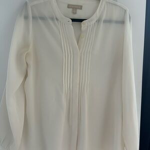 Banana Republic Women's White Blouse